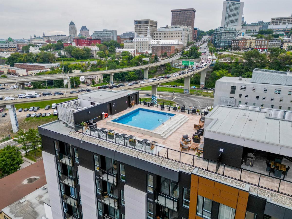 Le 908, Suberbe Condo Neuf Avec Piscine Quebec City Luaran gambar